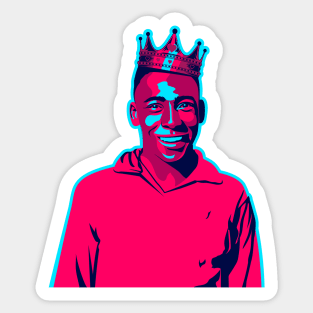 King Pelé Sticker